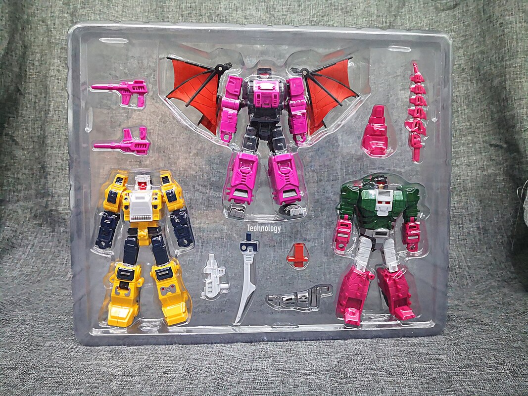 Mech Fans Toys Vecma Head Warriors VS Set of 7 In-Hand Images